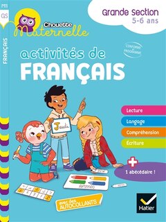 Front cover_Activités de français, grande section, 5-6 ans