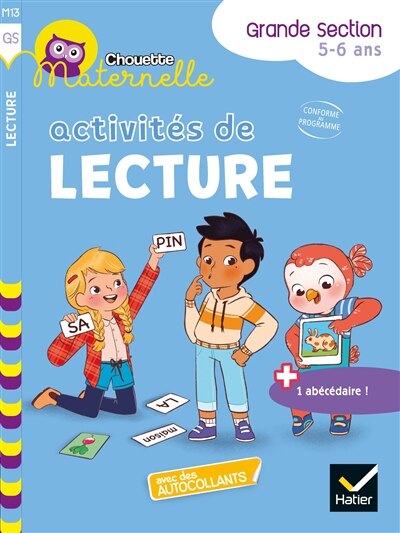 Front cover_Activités de lecture, grande section, 5-6 ans