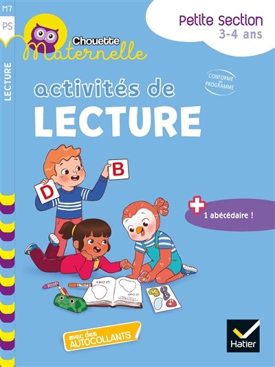 Front cover_Activités de lecture, petite section, 3-4 ans