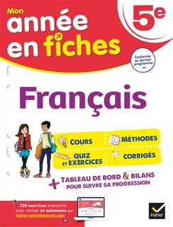 Couverture_Français 5e : conforme au dernier programme