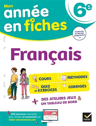 Couverture_Français 6e : conforme au dernier programme