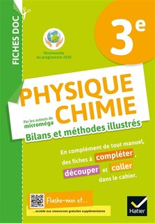 Front cover_Physique chimie 3e : bilans et méthodes illustrés