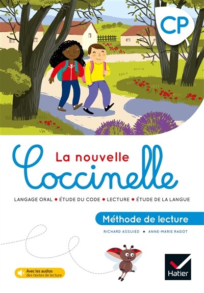 Couverture_La nouvelle Coccinelle, méthode de lecture CP : langage oral, étude du code, lecture, étude de la langue