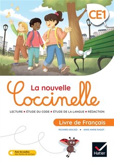 Couverture_La nouvelle Coccinelle, livre de français CE1 : lecture, étude du code, étude de la langue, rédaction