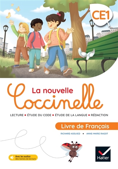 Couverture_La nouvelle Coccinelle, livre de français CE1 : lecture, étude du code, étude de la langue, rédaction