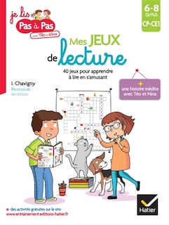 Front cover_Mes jeux de lecture CP-CE1, 6-8 ans