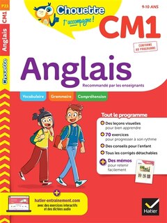 Couverture_Anglais CM1, 9-10 ans