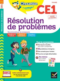 Couverture_Résolution de problèmes CE1, 7-8 ans