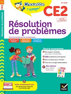 Couverture_Résolution de problèmes CE2, 8-9 ans