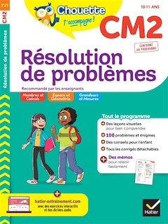 Couverture_Résolution de problèmes CM2, 10-11 ans : conforme au programme