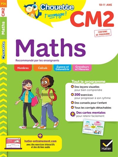Couverture_Maths CM2, 10-11 ans : conforme au programme