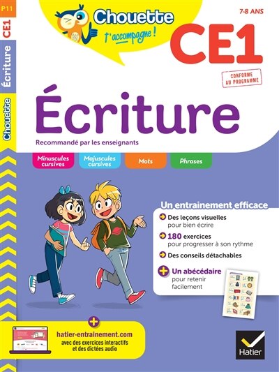 Couverture_Ecriture CE1, 7-8 ans : conforme au programme