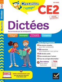 Couverture_Dictées CE2, 8-9 ans