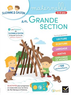 Front cover_Suzanne & Gaston en grande section : maternelle, 5-6 ans