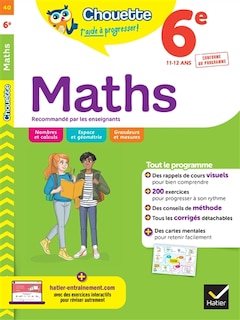 Front cover_Maths 6e, 11-12 ans