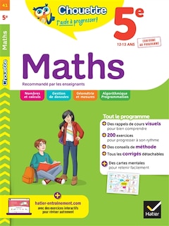 Front cover_Maths 5e, 12-13 ans