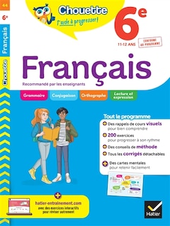 Couverture_Français 6e, 11-12 ans : conforme au programme