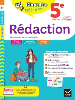 Front cover_R&eacute;daction 5e, 12-13 ans
