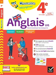 Front cover_Anglais 4e LV1, 13-14 ans : conforme au programme