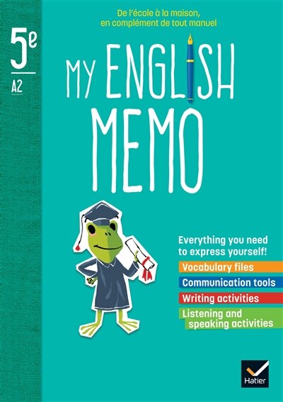 Front cover_My English memo 5e, A2