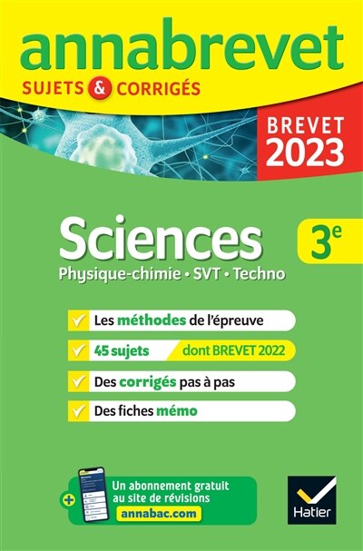Front cover_Sciences 3e