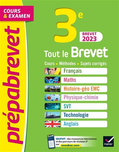 Front cover_Tout le brevet 3e
