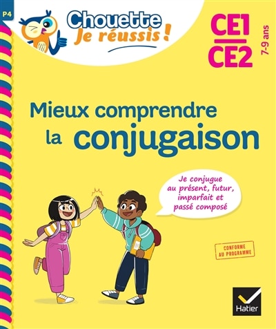 Front cover_Mieux comprendre la conjugaison CE1, CE2, 7-9 ans