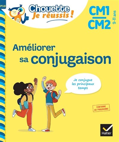 Couverture_Améliorer sa conjugaison CM1, CM2, 9-11 ans