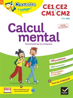 Front cover_Calcul mental : CE1, CE2, CM1, CM2, 7-11 ans : conforme au programme