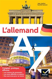 Couverture_L' allemand de A à Z