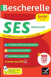 Front cover_Bescherelle SES spécialité : lycée, 1ère, terminale : la référence pour le nouveau bac