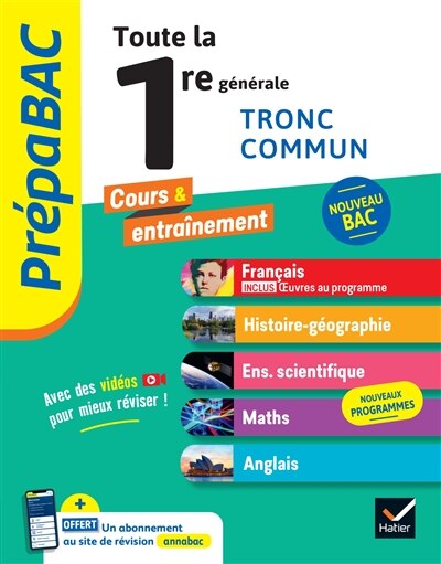 Couverture_Toute la 1re générale, tronc commun