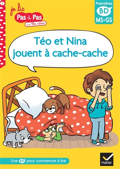 Couverture_Téo et Nina jouent à cache-cache : MS, GS
