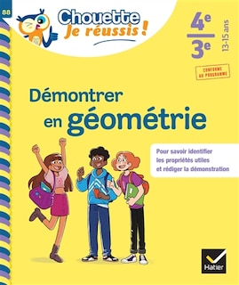 Front cover_Démontrer en géométrie 4e, 3e, 13-15 ans