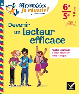 Front cover_Devenir un lecteur efficace 6e, 5e, 11-13 ans