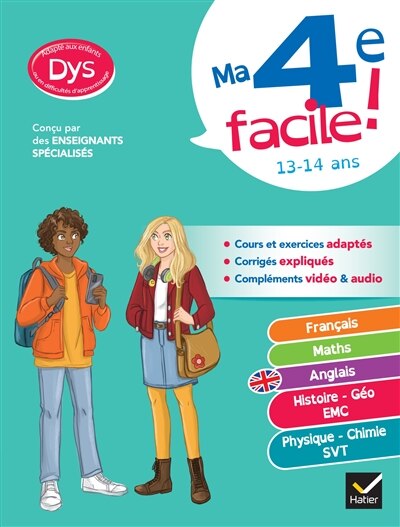 Couverture_Ma 4e facile ! 13-14 ans