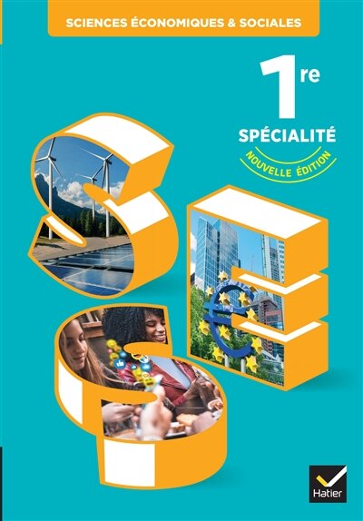 Couverture_SES, sciences économiques & sociales 1re spécialité