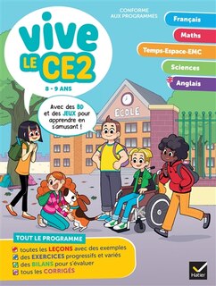 Couverture_Vive le CE2 : 8-9 ans, conforme aux programmes