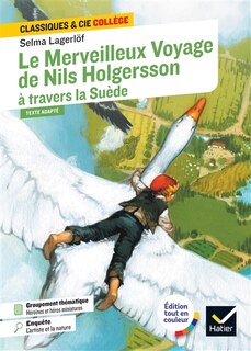 Front cover_Le merveilleux voyage de Nils Holgersson à travers la Suède (v. 1907) : texte adapté