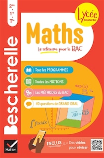 Front cover_Bescherelle maths lycée : 2de, 1re, terminale : nouveau bac