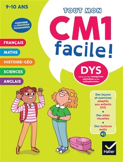 Front cover_Mon CM1 facile ! 9-10 ans, dys
