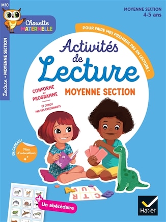 Activités de lecture pour faire mes premiers pas en lecture !: moyenne section, 4-5 ans