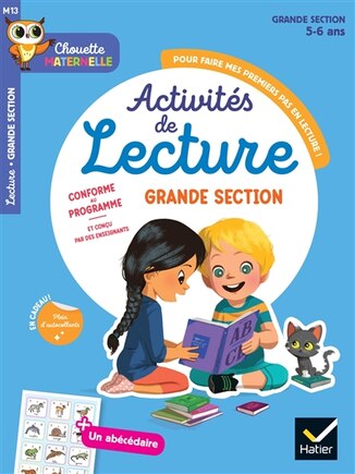 Activités de lecture pour faire mes premiers pas en lecture !: grande section, 5-6 ans