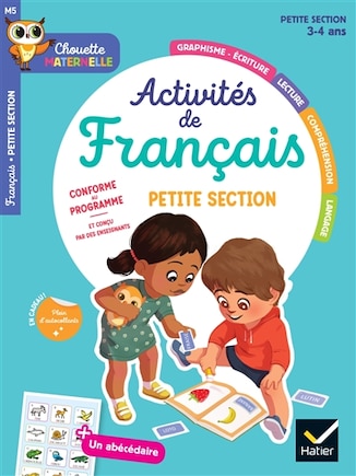 Activités de français: petite section, 3-4 ans