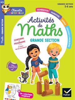 Front cover_Activités de maths : grande section, 5-6 ans : conforme au programme