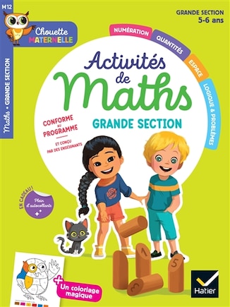 Activités de maths: grande section, 5-6 ans