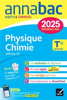 Front cover_Physique chimie spécialité, terminale générale