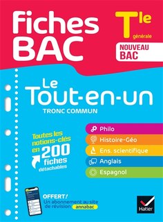 Front cover_Le tout-en-un tronc commun, terminale générale : nouveau bac