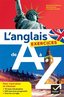 Couverture_L'anglais de A à Z : exercices