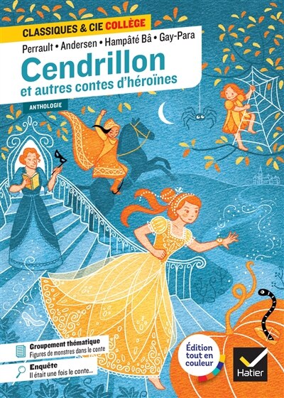 Couverture_Cendrillon : et autres contes d'héroïnes : anthologie